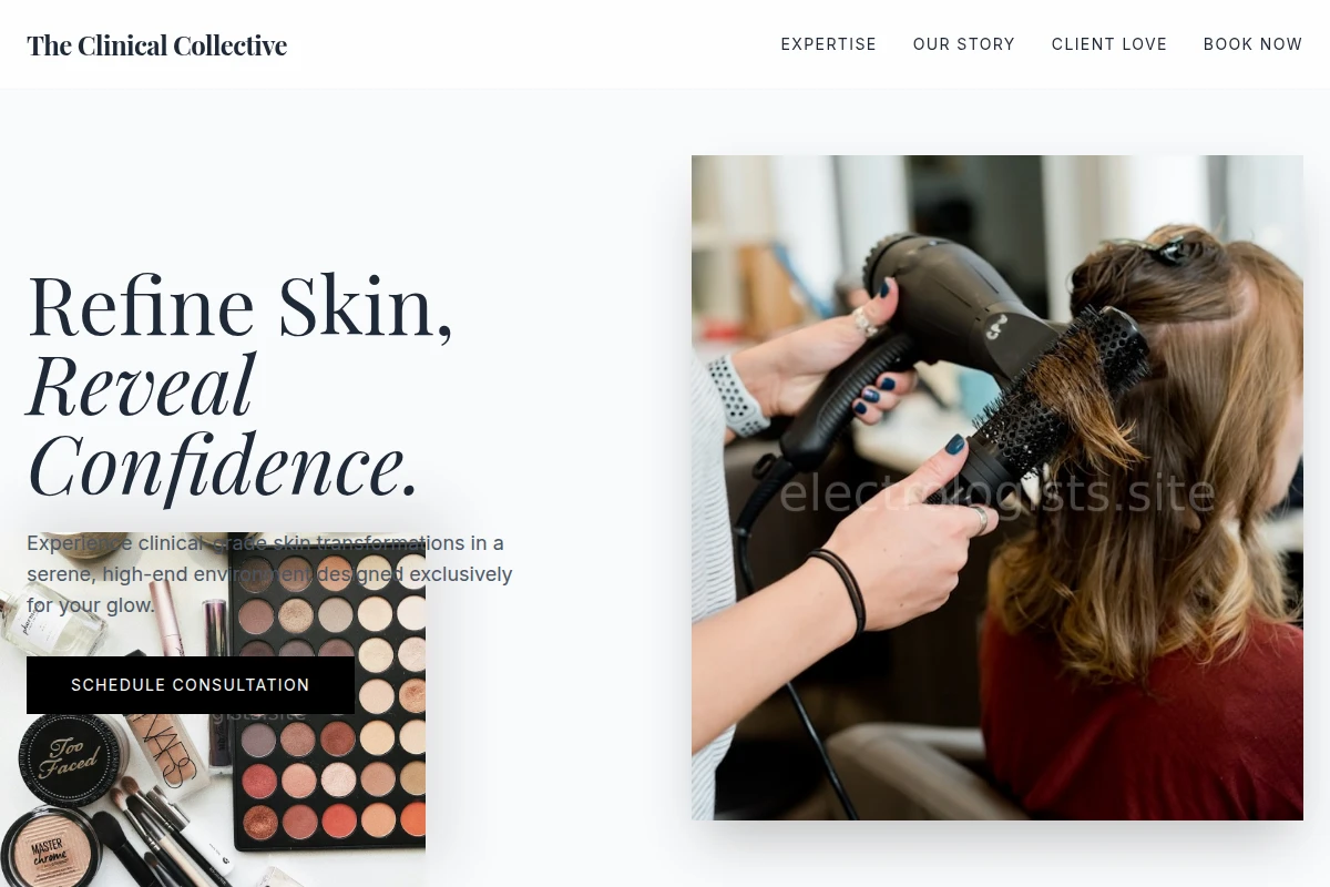 Clean Beauty Salon